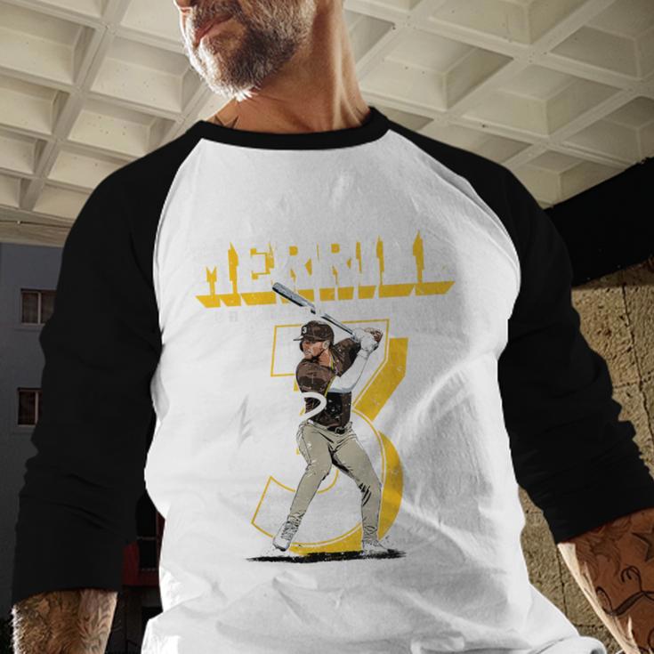 Jackson Merrill San Diego MLB Baseball Player MLBJME201M Baseball Raglan Shirt Jackson Merrill San Diego MLB Baseball Player MLBJME201M Baseball Raglan Shirt