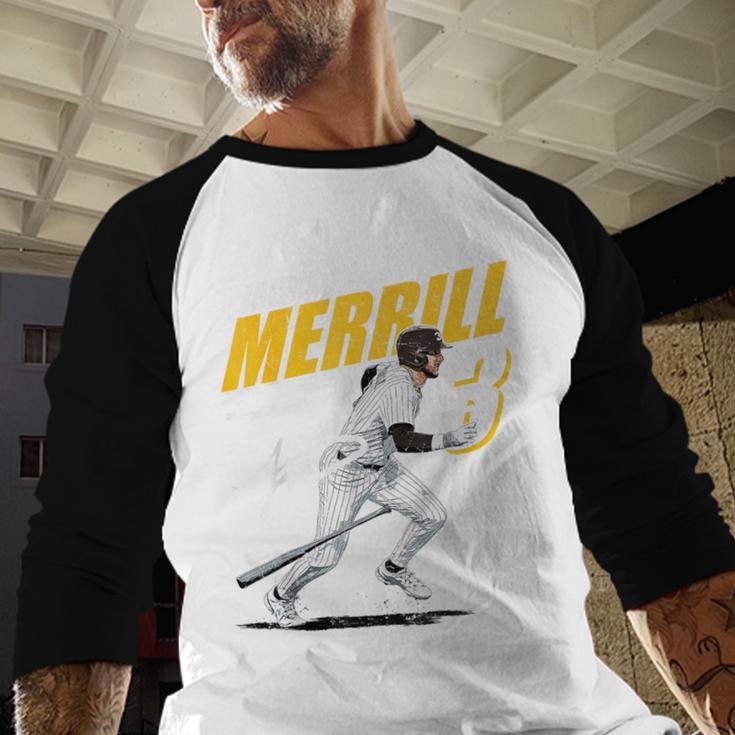 Jackson Merrill San Diego MLB Baseball Player MLBJME204M Baseball Raglan Shirt Jackson Merrill San Diego MLB Baseball Player MLBJME204M Baseball Raglan Shirt