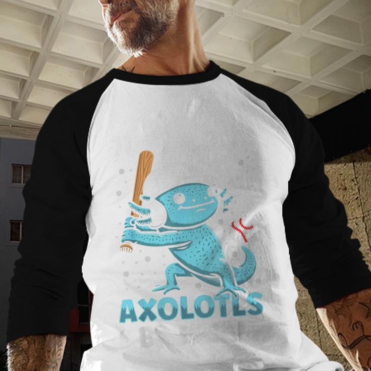 Just A Boy Who Loves Axolotls & Baseball Baseball Raglan Shirt Just A Boy Who Loves Axolotls & Baseball Baseball Raglan Shirt