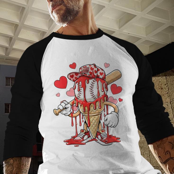 Kids Baseball Drip Ice Cream Apparel Kids Boys Valentine Baseball Raglan Shirt Kids Baseball Drip Ice Cream Apparel Kids Boys Valentine Baseball Raglan Shirt