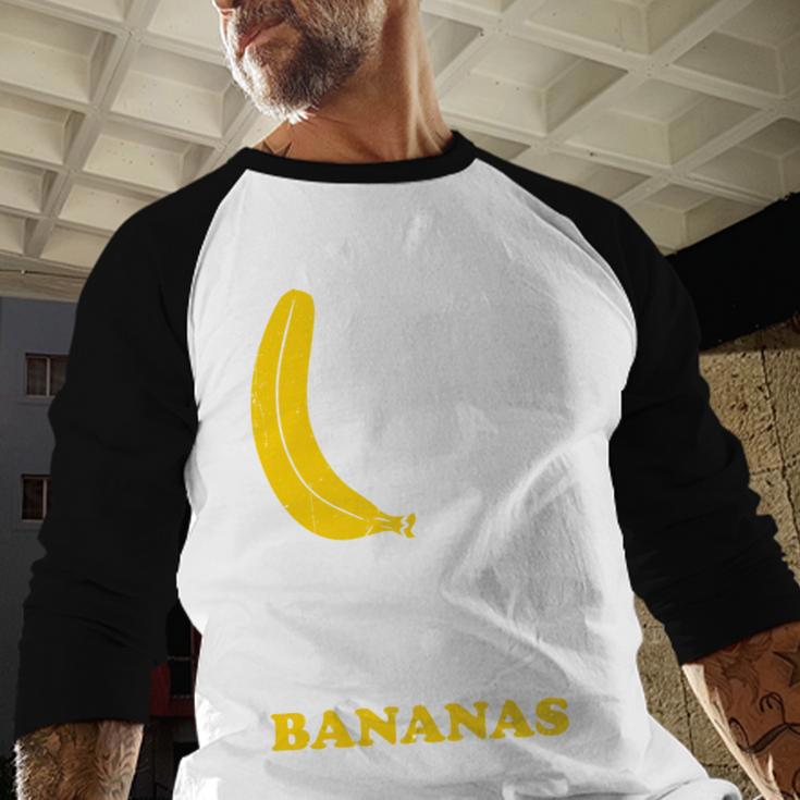 Love Bananas Banana Baseball Baseball Raglan Shirt Love Bananas Banana Baseball Baseball Raglan Shirt