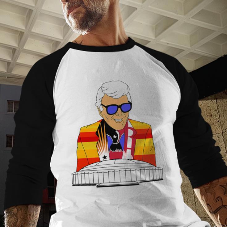 Marvin Zindler Houston Soccer Football Basketball Baseball Premium Tri-Blend Baseball Raglan Shirt Marvin Zindler Houston Soccer Football Basketball Baseball Premium Tri-Blend Baseball Raglan Shirt