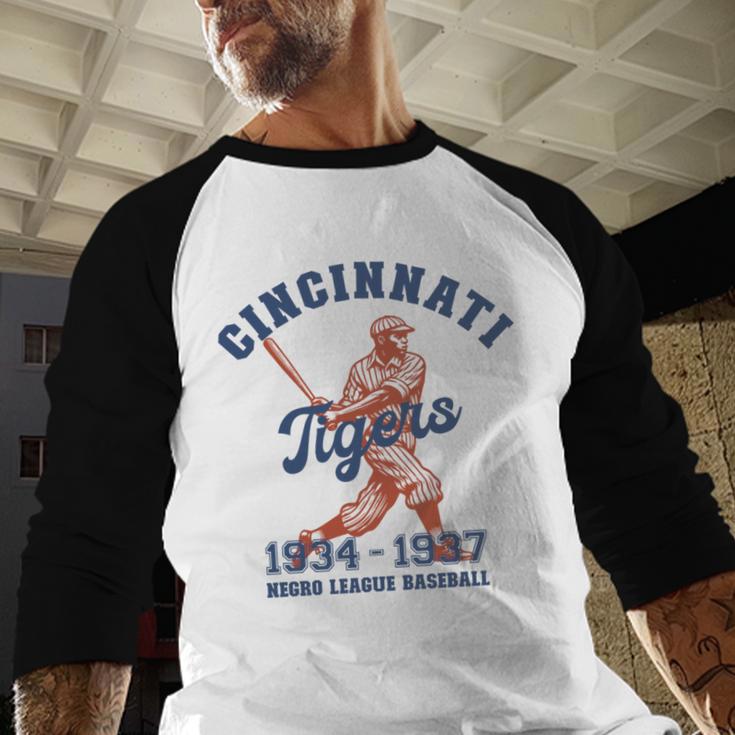 Negro League Baseball History Month Cincinnati Ohio Baseball Raglan Shirt Negro League Baseball History Month Cincinnati Ohio Baseball Raglan Shirt