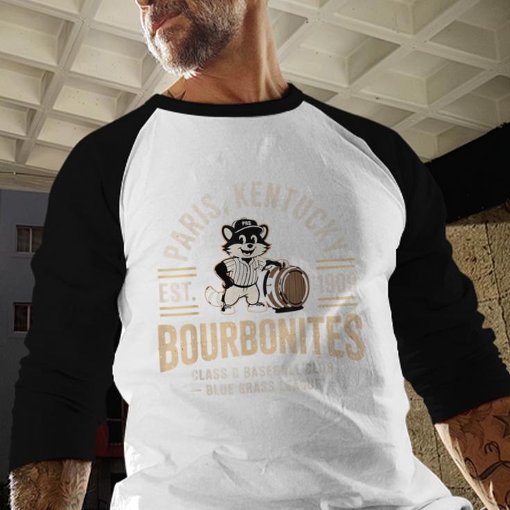 Paris Kentucky Bourbonites Baseball Heritage Baseball Raglan Shirt Paris Kentucky Bourbonites Baseball Heritage Baseball Raglan Shirt