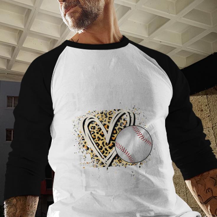 Proud Grandpa Of A 2026 Senior Baseball Graduation Leopard Baseball Raglan Shirt Proud Grandpa Of A 2026 Senior Baseball Graduation Leopard Baseball Raglan Shirt