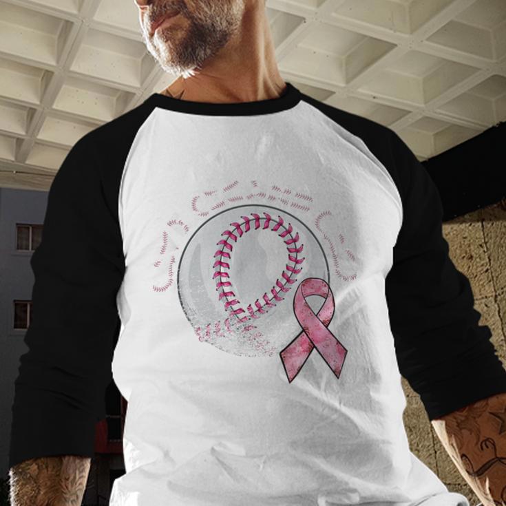 Save 2nd Base Breast Cancer Awareness Pink Ribbon Baseball Baseball Raglan Shirt Save 2nd Base Breast Cancer Awareness Pink Ribbon Baseball Baseball Raglan Shirt