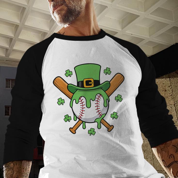 St Patricks Day Baseball Drip Ice Cream Baseball Home Plate Baseball Raglan Shirt St Patricks Day Baseball Drip Ice Cream Baseball Home Plate Baseball Raglan Shirt