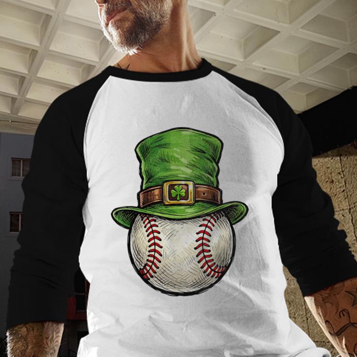 St Patricks Day Baseball Player Leprechaun Hat Men Boys Kids Baseball Raglan Shirt St Patricks Day Baseball Player Leprechaun Hat Men Boys Kids Baseball Raglan Shirt