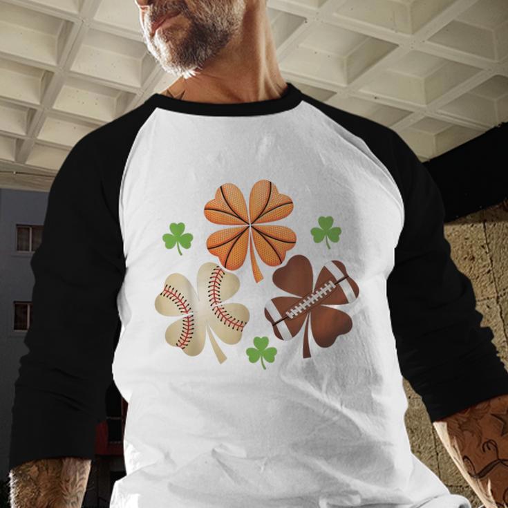 St Patricks Day Shamrock Basketball Baseball Irish Boys Men Baseball Raglan Shirt St Patricks Day Shamrock Basketball Baseball Irish Boys Men Baseball Raglan Shirt