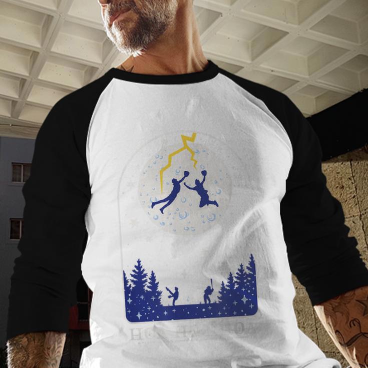Twilight HOA HOA HOA Vampire Baseball Moonlight Movie Baseball Raglan Shirt