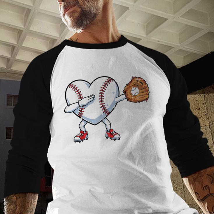 Valentines Day Baseball Ball Heart Dab Boys Kids Men Baseball Raglan Shirt Valentines Day Baseball Ball Heart Dab Boys Kids Men Baseball Raglan Shirt