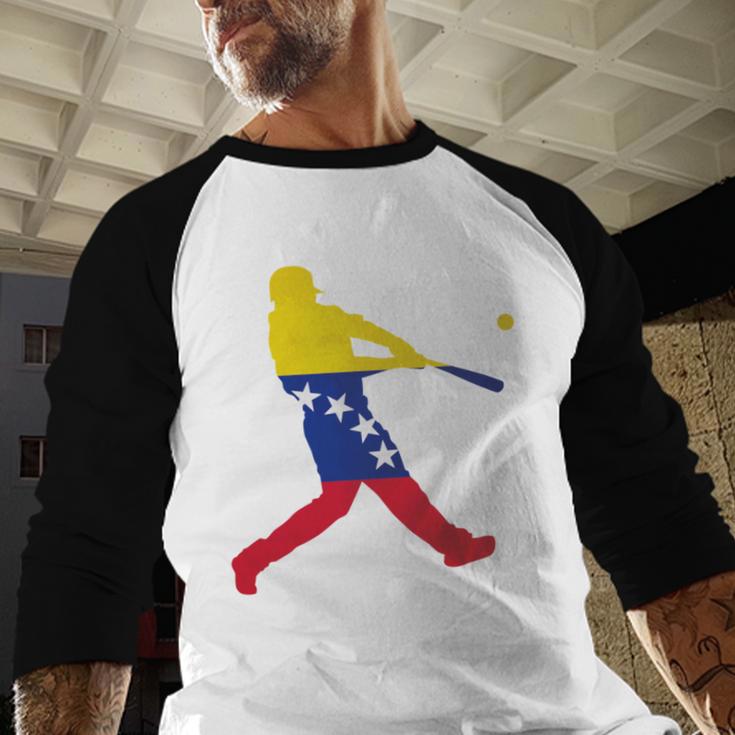 Venezuela Baseball Baseball Raglan Shirt Venezuela Baseball Baseball Raglan Shirt
