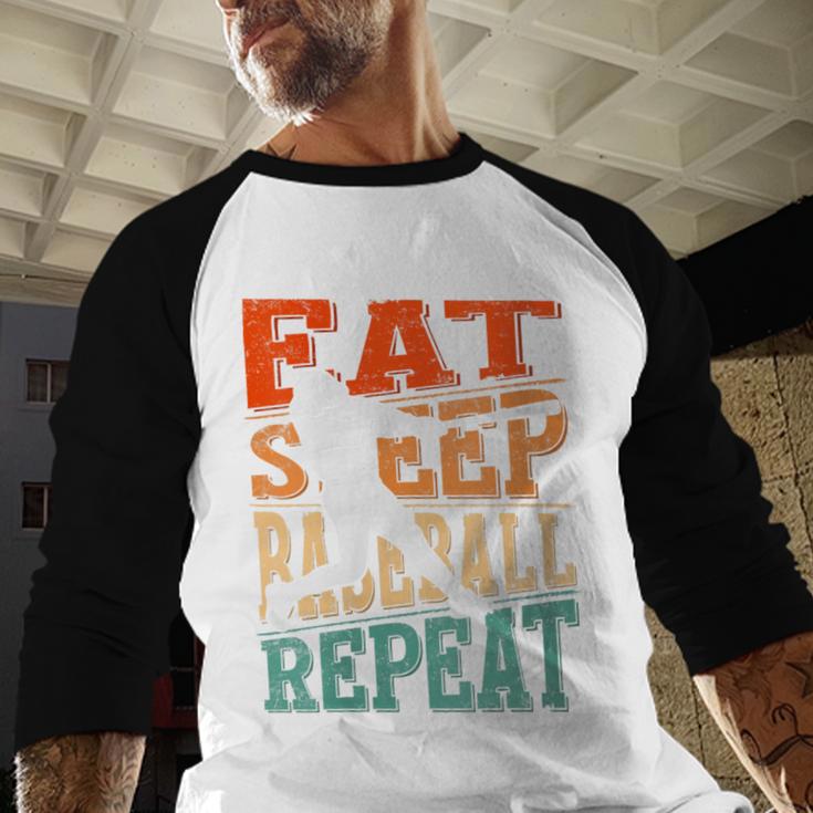 Women's Eat Sleep Baseball Repeat Vintage Player Sport Lover Retro Baseball Raglan Shirt Women's Eat Sleep Baseball Repeat Vintage Player Sport Lover Retro Baseball Raglan Shirt