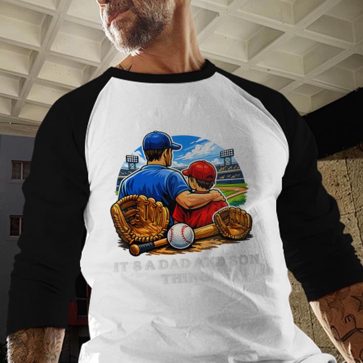 Women's Father Son Baseball Father's Day Baseball Raglan Shirt Women's Father Son Baseball Father's Day Baseball Raglan Shirt