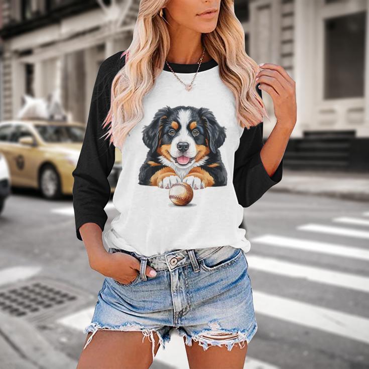Baseball Dog Men & Women Baseball Raglan Shirt Baseball Dog Men & Women Baseball Raglan Shirt