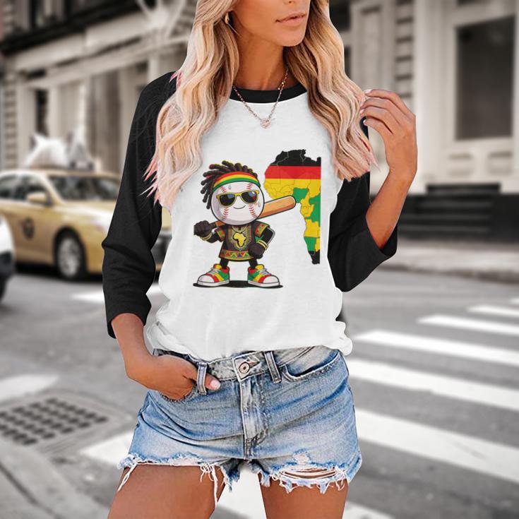 Baseball Drip Ice Cream Boys Youth Kids History Month Baseball Raglan Shirt Baseball Drip Ice Cream Boys Youth Kids History Month Baseball Raglan Shirt