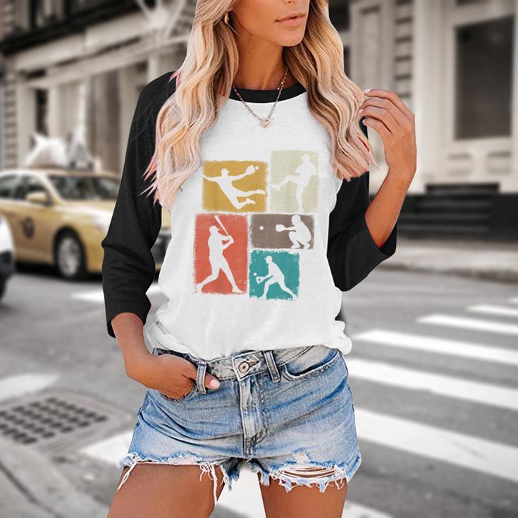 Baseball Player Collage Men Kids Coach Youth Boys Baseball Raglan Shirt Baseball Player Collage Men Kids Coach Youth Boys Baseball Raglan Shirt