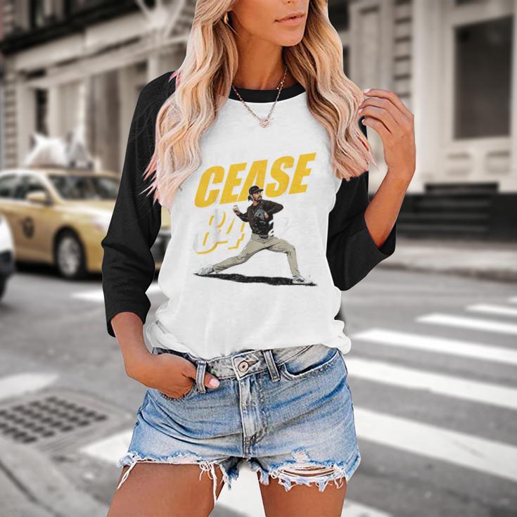 Dylan Cease San Diego MLB Baseball Players MLBDCE204M Baseball Raglan Shirt