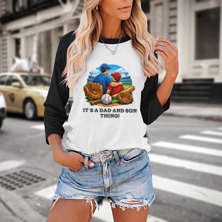 Father Son Baseball Father's Day Baseball Raglan Shirt Father Son Baseball Father's Day Baseball Raglan Shirt