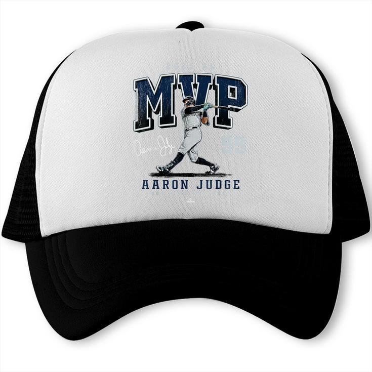 Aaron Judge 2025 AL MVP New York Baseball MLBPA Trucker Cap