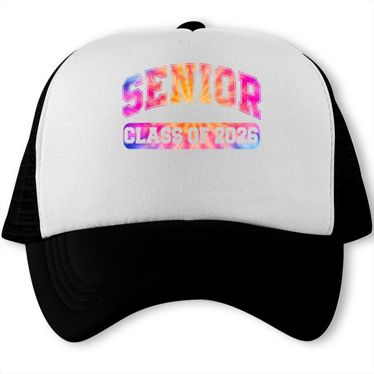 Back To School Colorful Senior Class Of 2026 Graduation Trucker Cap