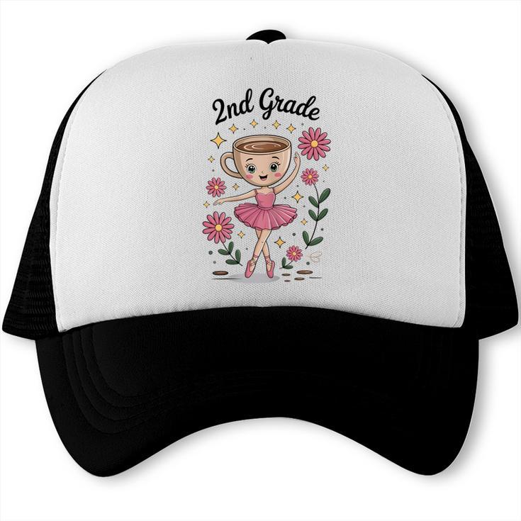 Back To School Italian Brainrot Second Grade Trucker Cap Back To School Italian Brainrot Second Grade Trucker Cap