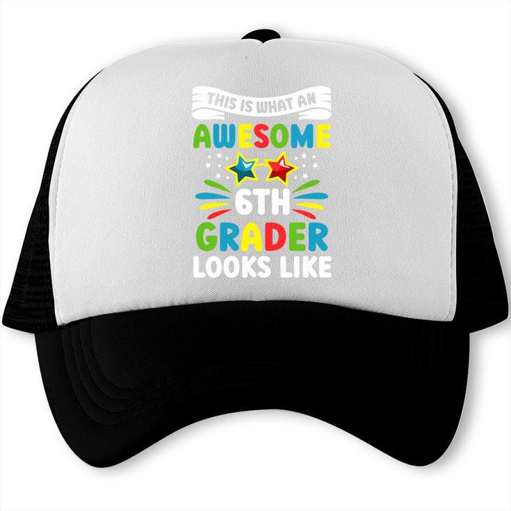 Back To School Sixth Grade Shirt First Day Boys Girls Kids Premium Tri-Blend Trucker Cap Back To School Sixth Grade Shirt First Day Boys Girls Kids Premium Tri-Blend Trucker Cap