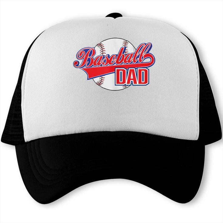 Baseball Dad Coach Baseball Baseball Trucker Cap