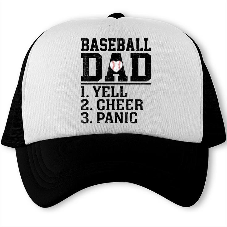 Baseball Dad Parent Of Player Family Sports Fan Lover Trucker Cap Baseball Dad Parent Of Player Family Sports Fan Lover Trucker Cap