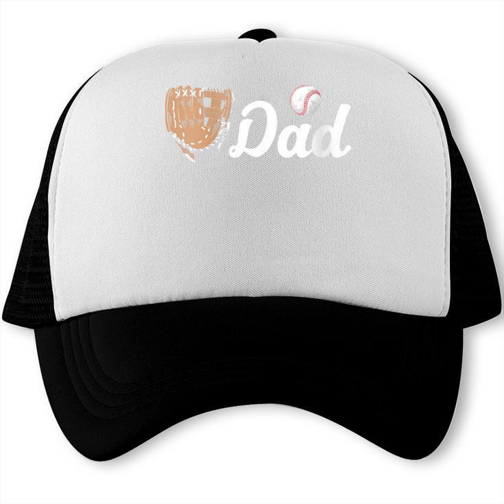 Baseball Dad Softball Dad Father's Day Trucker Cap