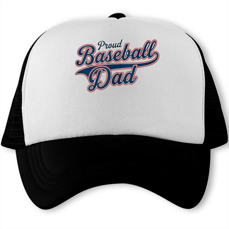 Baseball Dad Graphic Trucker Cap