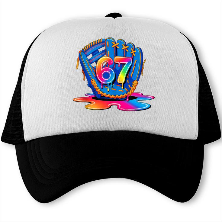 Baseball Drip Ice Cream 67 Lifestyle 101 Trucker Cap