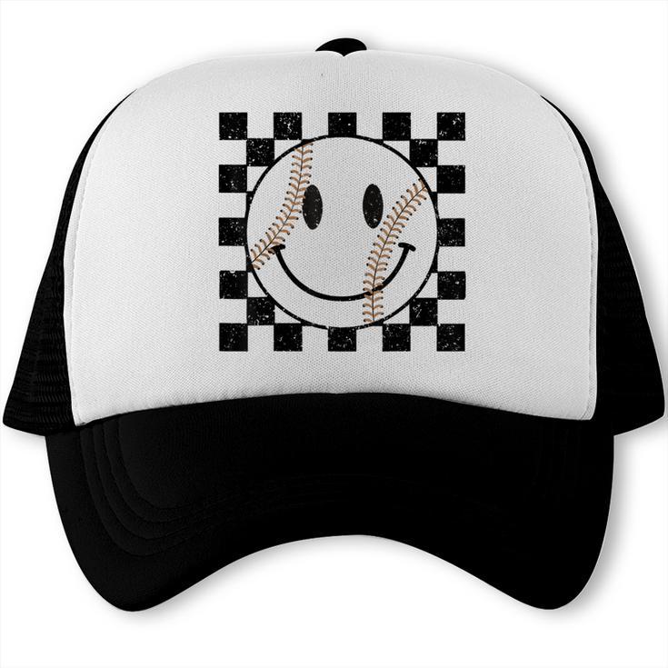 Baseball Game Day Baseball Mom Trucker Cap