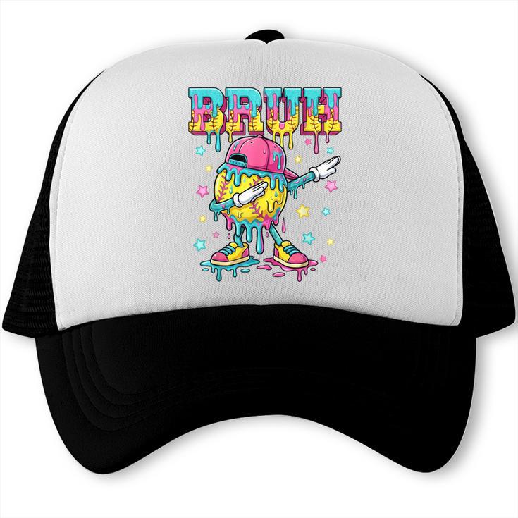Baseball Life Style Apparel Youth Drip Baseball Boys Kid Trucker Cap