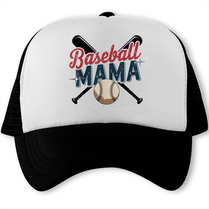 Baseball Mama Squad Proud Sports Mom Game Day Trucker Cap