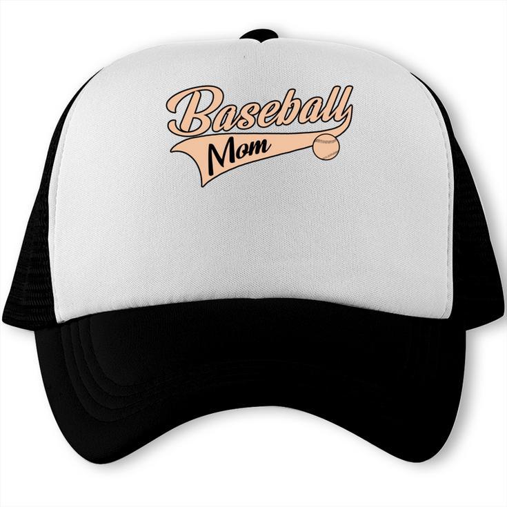 Baseball Mom Best Mama Cute Throwback Classic Trucker Cap Baseball Mom Best Mama Cute Throwback Classic Trucker Cap