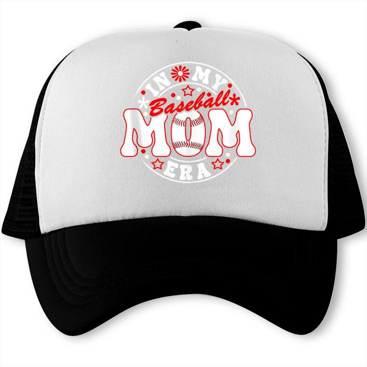 Baseball Mom Era For Women Player Mother Trucker Cap