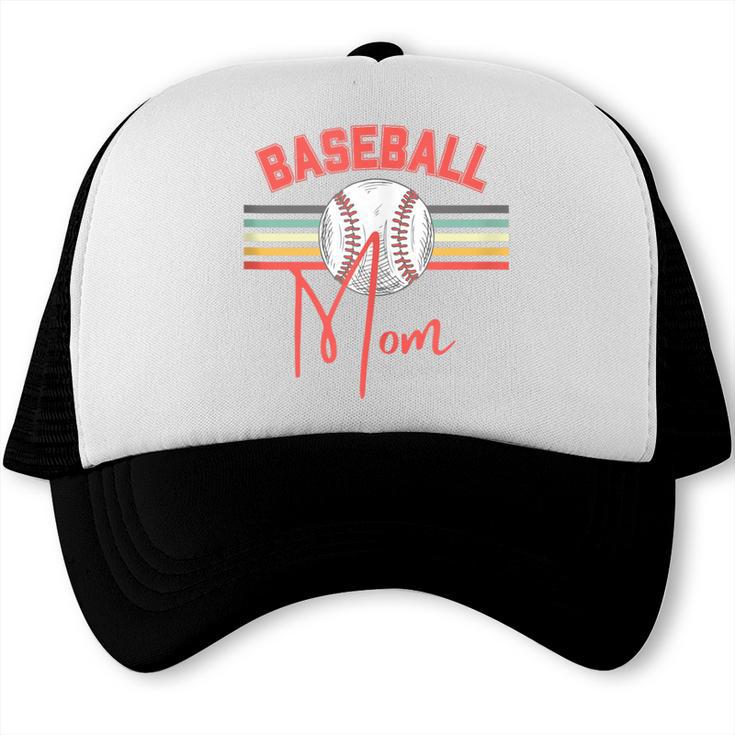 BASEBALL MOM Fun RETRO LOOK Trucker Cap