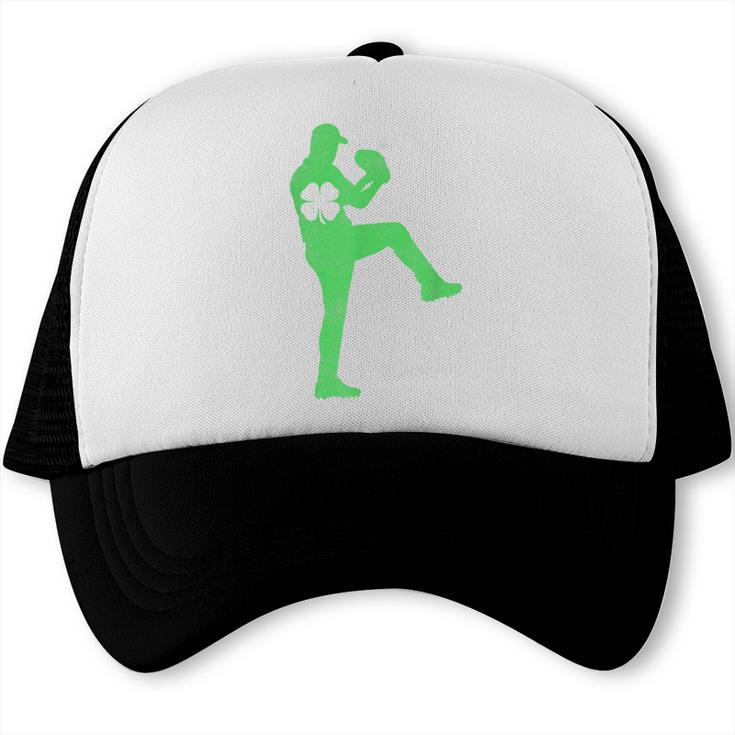 Baseball Shamrock St Patrick's Day Saint Paddy's Trucker Cap Baseball Shamrock St Patrick's Day Saint Paddy's Trucker Cap