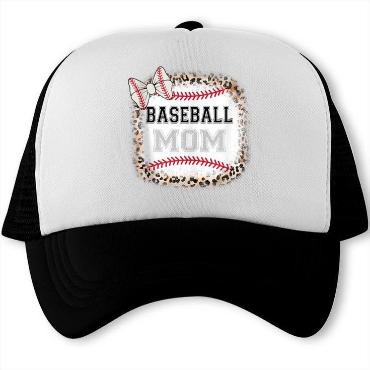 Baseball-Shirt Women Girls Mama Baseball Mom Trucker Cap