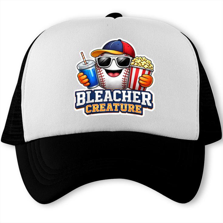 Bleacher Creature Baseball Fan Supporter Game Day Ball Trucker Cap
