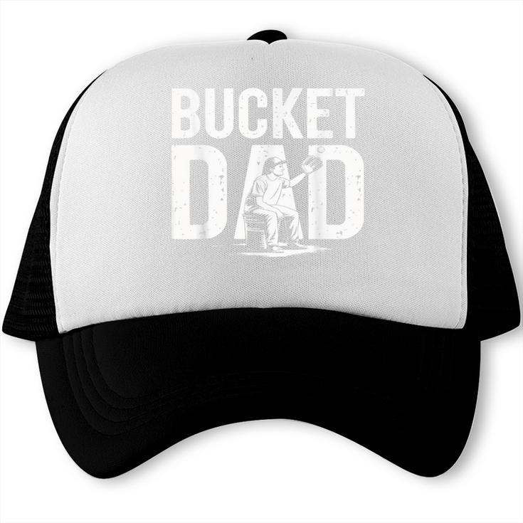 Bucket Dad Softball Dad Baseball Dad Coach Bucket Trucker Cap