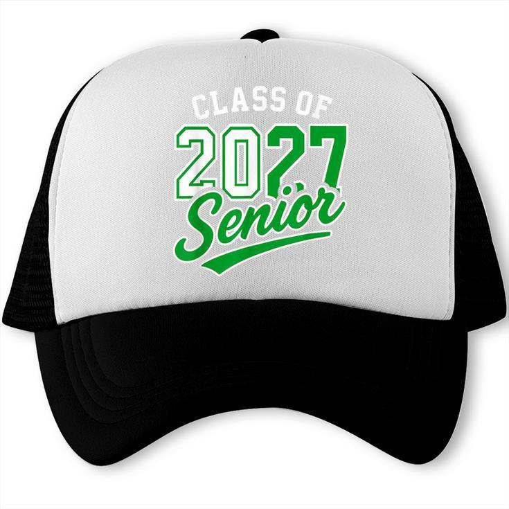 Class Of 2027 Senior 2027 Back To School Graduation 2027 Trucker Cap