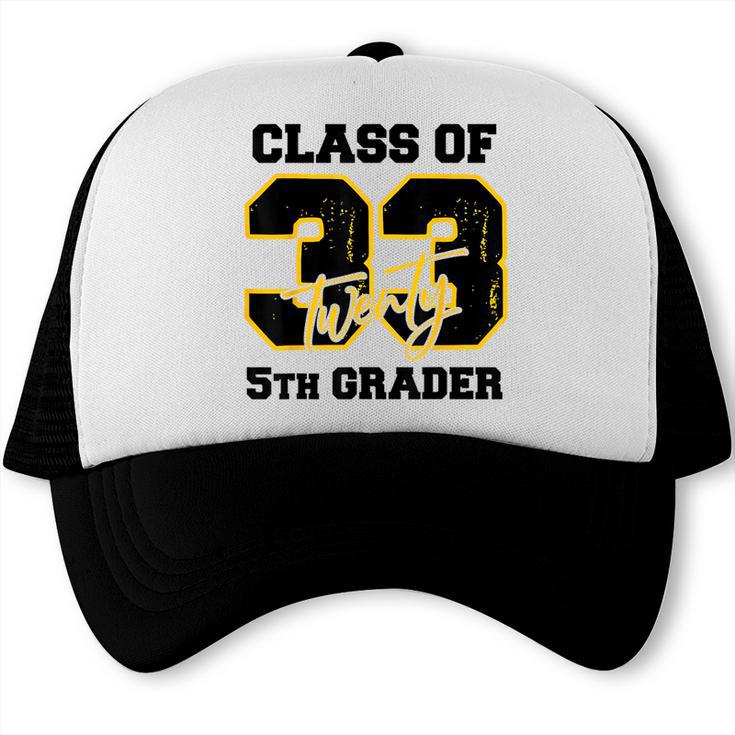 Class Of 2033 5th Grader Elementary School Back To School Trucker Cap Class Of 2033 5th Grader Elementary School Back To School Trucker Cap