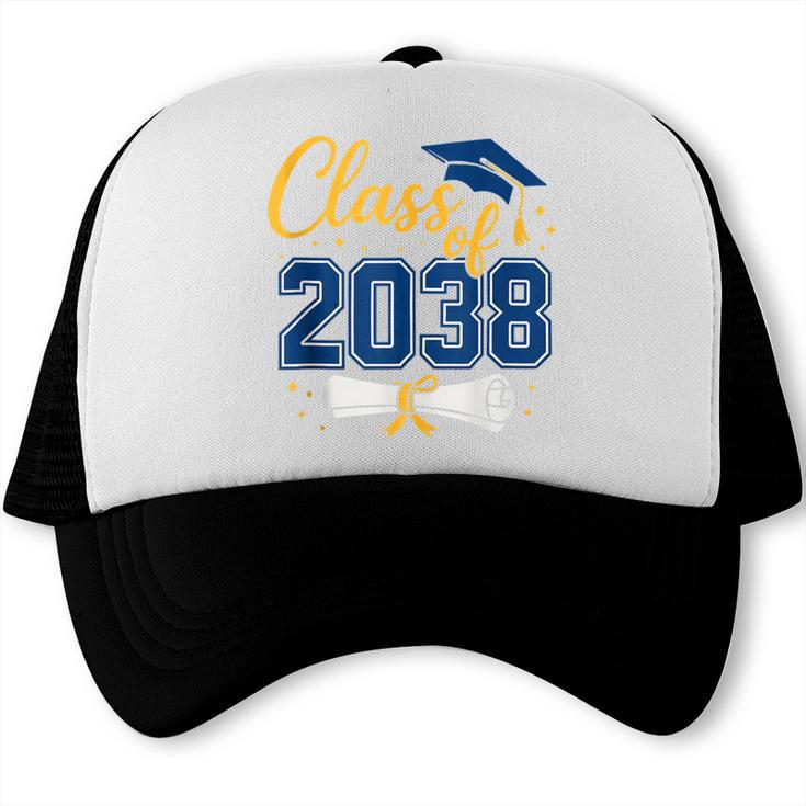 Class Of 2038 Grow With Me Kindergarten Back To School Trucker Cap