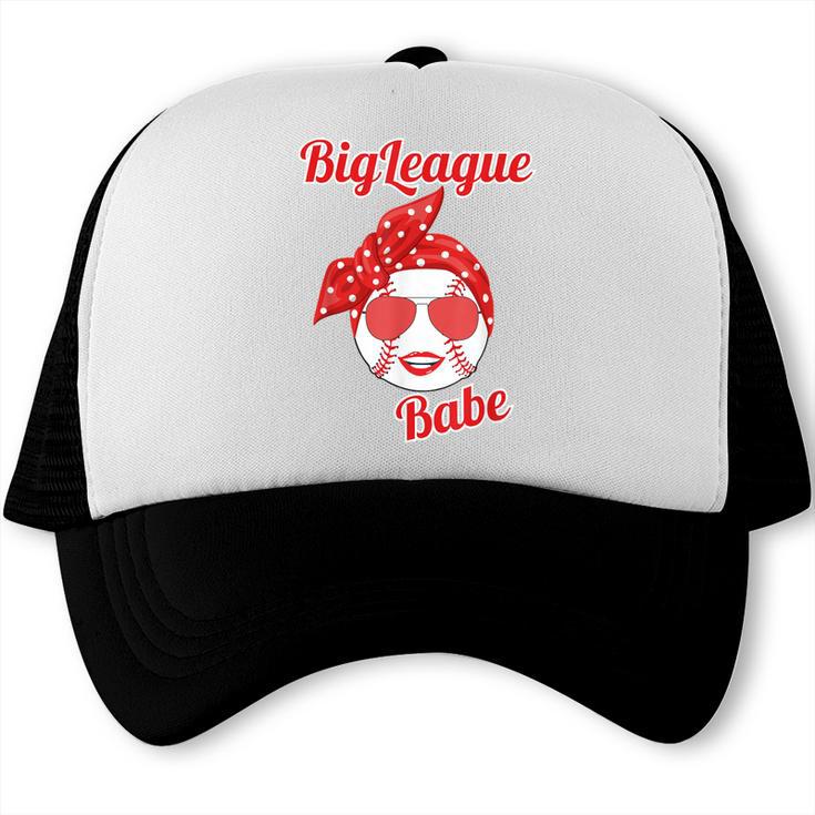 Cute Love Baseball BigLeague Babe Hot Baseball Mom Trucker Cap