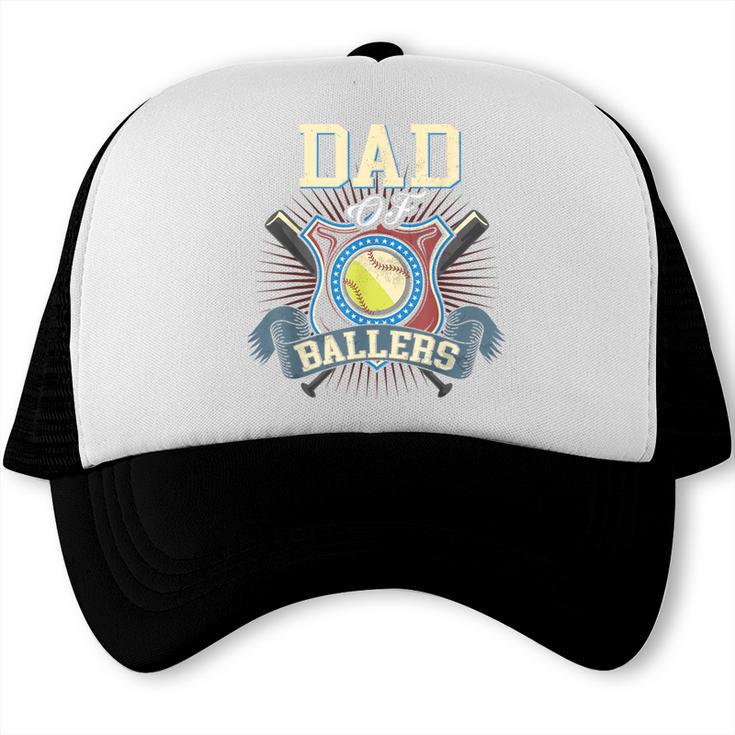 Dad Of Ballers Volleyball Baseball Dad Of Baller Dad Of Trucker Cap Dad Of Ballers Volleyball Baseball Dad Of Baller Dad Of Trucker Cap
