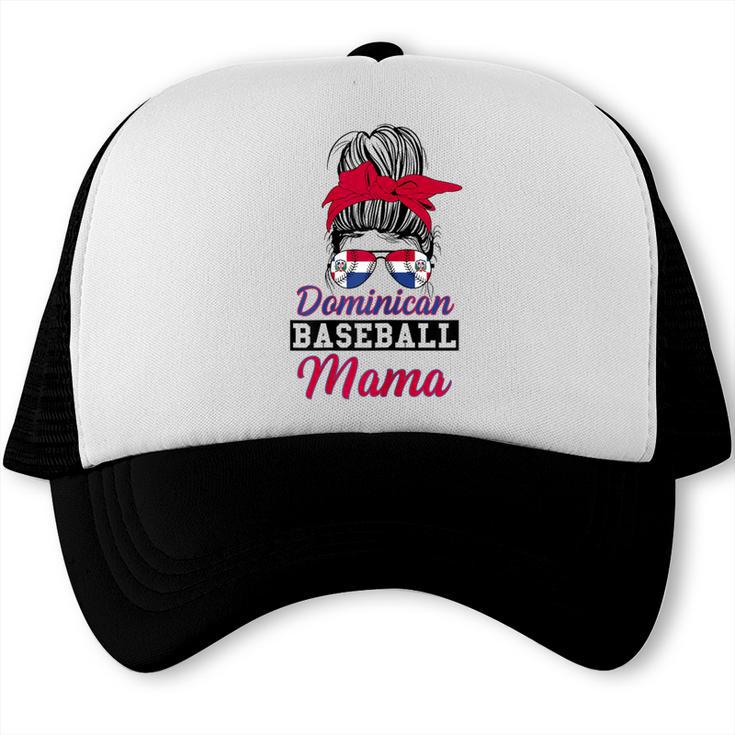 Dominican Baseball Mama Quote For a Dominican Baseball Mom Trucker Cap Dominican Baseball Mama Quote For a Dominican Baseball Mom Trucker Cap