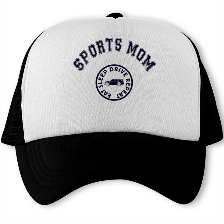 Eat Sleep Sports Hockey Cheer Baseball Mom Taxi Trucker Cap Eat Sleep Sports Hockey Cheer Baseball Mom Taxi Trucker Cap