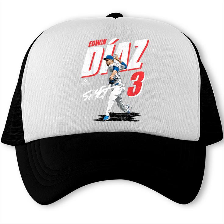 Edwin Diaz Los Angeles D Baseball Players MLBEDD204M Trucker Cap Edwin Diaz Los Angeles D Baseball Players MLBEDD204M Trucker Cap